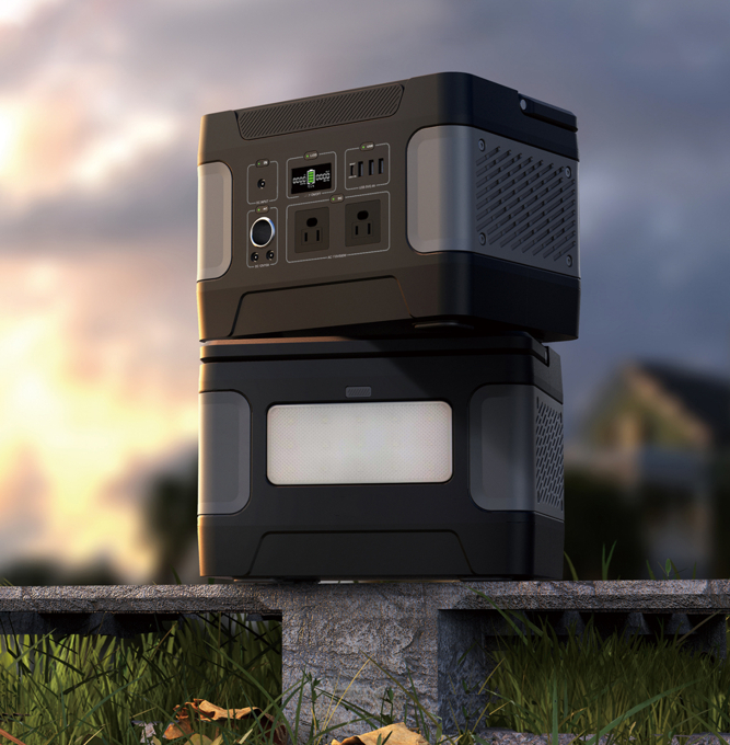 600W Thermoduric sólarrafall fyrir neyðarhleðslu