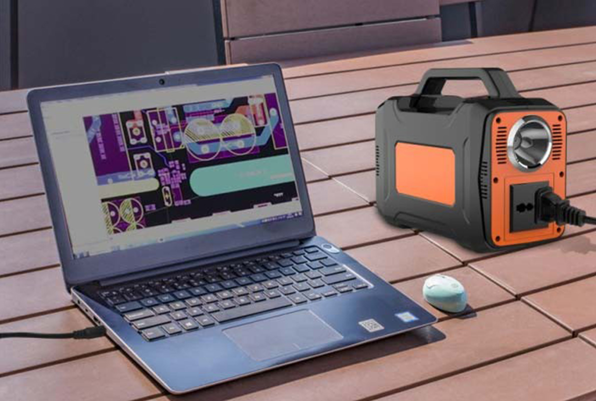 130W öryggis sólarrafall fyrir neyðarhleðslu